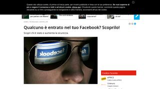 
                            12. Trucchi Facebook - Scopri chi è entrato nel tuo account e aumenta il ...