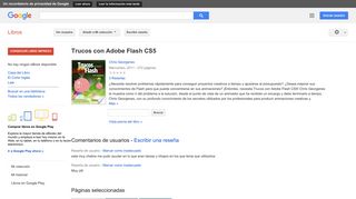 
                            9. Trucos con Adobe Flash CS5