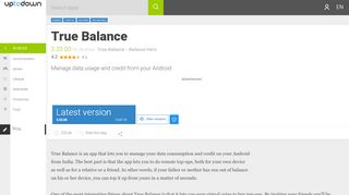
                            10. True Balance 3.16.01 for Android - Download