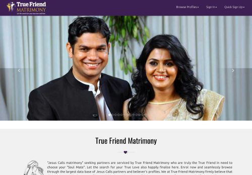 
                            2. True Friend Matrimony