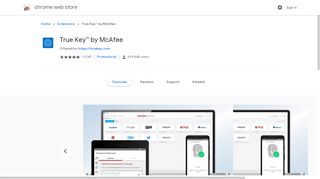 
                            7. True Key™ by McAfee - Google Chrome