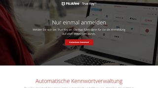 
                            4. True Key | Kein Kennwortchaos mehr