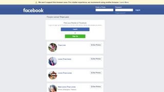 
                            3. True Luvv Profiles | Facebook