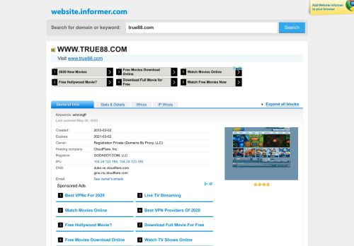 
                            7. true88.com at Website Informer. Visit True 88.