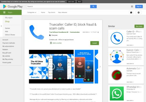 
                            12. Truecaller: Caller ID, spam blocking & call record – Apps on Google ...