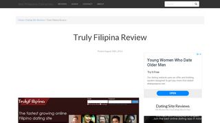 
                            6. Truly Filipina Review - Best Philippines Dating Sites