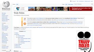 
                            13. Truly Nolen - Wikipedia