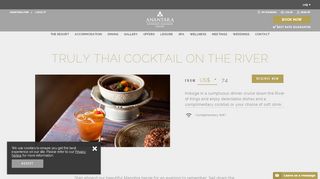 
                            7. Truly Thai Cocktail on the River - Anantara