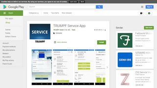 
                            11. TRUMPF Service App – Apps no Google Play