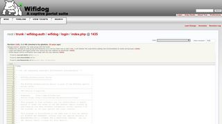 
                            3. /trunk/wifidog-auth/wifidog/login/index.php – WiFiDog