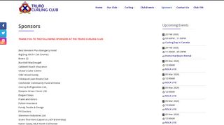 
                            8. Truro Curling Club - Sponsors