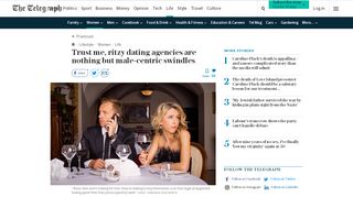 
                            12. Trust me, ritzy dating agencies are nothing but male-centric swindles