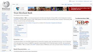 
                            9. Trust Merchant Bank - Wikipedia