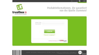 
                            2. trustbox Schweiz - login