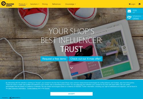 
                            6. Trusted Shops: Homepage