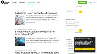 
                            3. Trusted Shops News für Shopbetreiber -