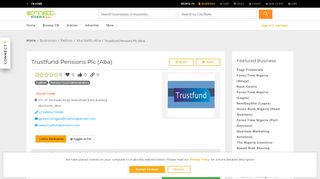 
                            8. Trustfund Pensions Plc (Aba) - Nigerias Information Portal, Nigeria ...