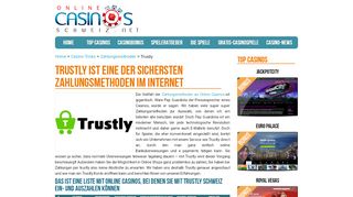 
                            7. Trustly - Eine der besten Online Zahlungsmethoden, die es gibt