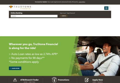 
                            13. TruStone Financial Federal Credit Union - Minnesota & Wisconsin