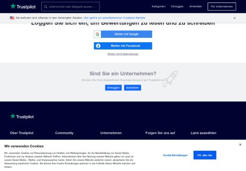 
                            10. Trustpilot Login - Melden Sie sich an und teilen Sie Ihre Bewertungen