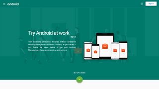 
                            8. Try Android at work