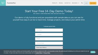 
                            3. Try FunctionFox Free | Simple Online Timesheets | FunctionFox