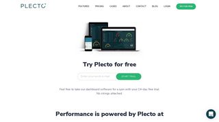 
                            6. Try Plecto for free: Get your free dashboard trial