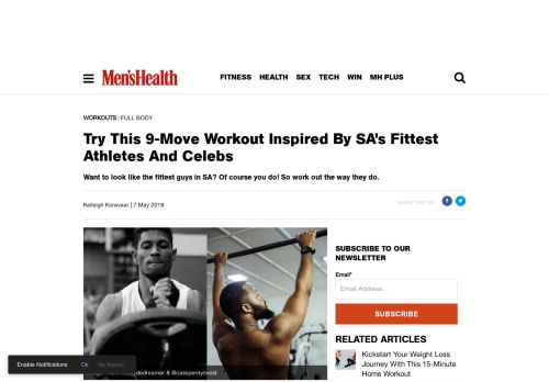 
                            11. Try This 9-Move Workout Inspired By SA's Fittest Athletes and Celebs ...