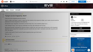 
                            3. Trying to access Singularity. HELP! : Eve - Reddit