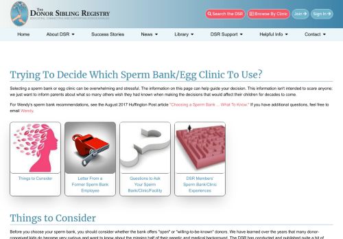 
                            11. Trying To Decide Which Sperm Bank/Clinic To Use? | Donor Sibling ...