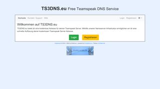 
                            4. TS3DNS.EU - Your free TS DNS provider