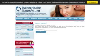 
                            4. Tschechische Traumfrauen - Passwort vergessen