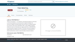 
                            8. TSD RENTAL Precio, reseñas y valoraciones - Capterra