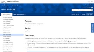 
                            10. tsm Command - IBM