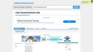 
                            13. tsm.transporeon.com at WI. TRANSPOREON Group Login