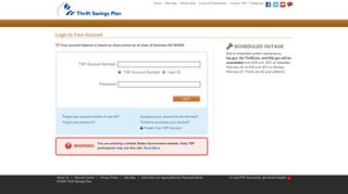 
                            11. TSP: Access Your Account - Thrift Savings Plan