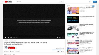 
                            5. TSPSC ID Forgot - YouTube