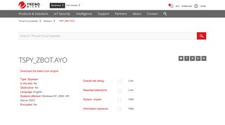 
                            9. TSPY_ZBOT.AYO - Threat Encyclopedia - Trend Micro US