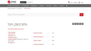 
                            10. TSPY_ZBOT.BTN - Threat Encyclopedia - Trend Micro US