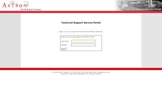 
                            6. TSS Portal - Login