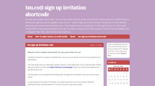 
                            10. tsu.co@ sign up invitation shortcode - WordPress.com