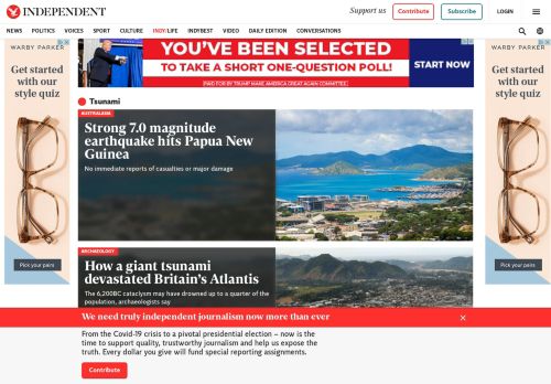 
                            4. Tsunami - latest news, breaking stories and comment - The Independent