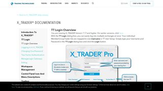 
                            2. TT Login Overview – Trading Technologies