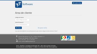 
                            1. T&T Software - Área de cliente