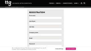 
                            2. TTG - Registration