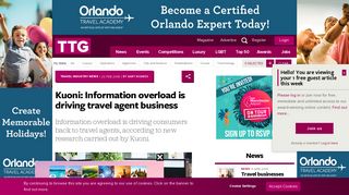 
                            10. TTG - Travel industry news - Kuoni: Information overload is driving ...
