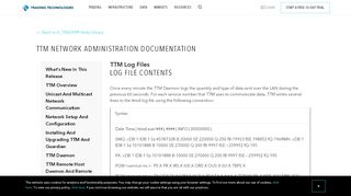 
                            7. TTM Log Files – Trading Technologies