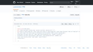 
                            6. TTO/login.php at master · jakubsindelar/TTO · GitHub