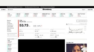 
                            10. T:Toronto Stock Quote - TELUS Corp - Bloomberg Markets