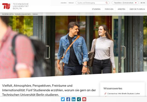 
                            4. TU Berlin: Studium & Lehre